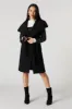 Blouson asymétrique avec manches en similicuir sold by Urban Planet