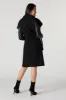 Blouson asymétrique avec manches en similicuir sold by Urban Planet