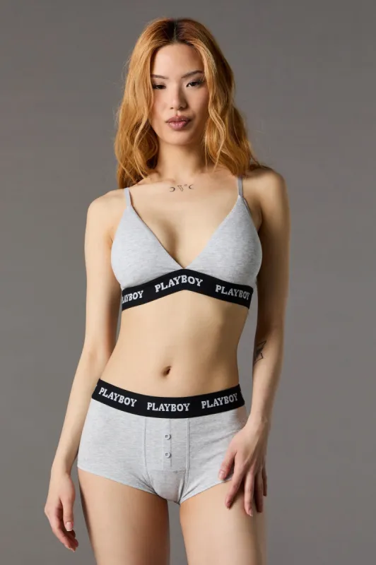 Culotte garçonne à imprimé Playboy sold by Urban Planet