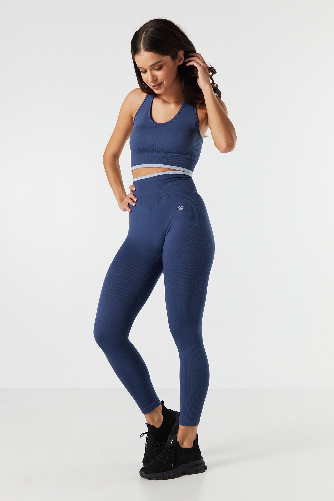 Legging Active côtelé sans couture sold by Urban Planet product image thumbnail 4