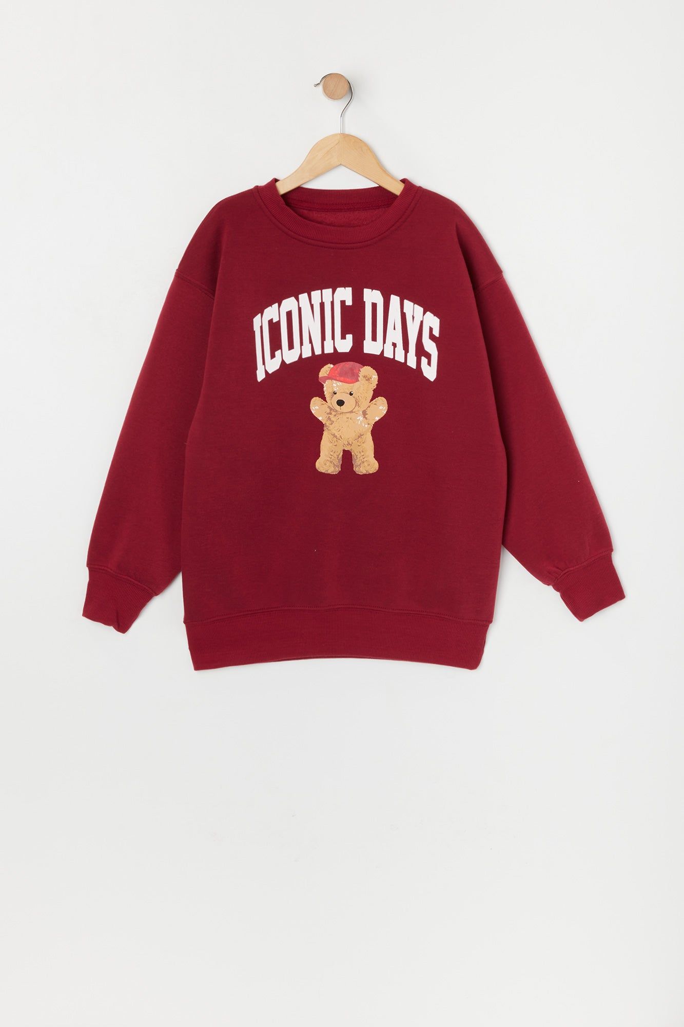 Girls Iconic Days Graphic Fleece Sweatshirt sold by Urban Planet