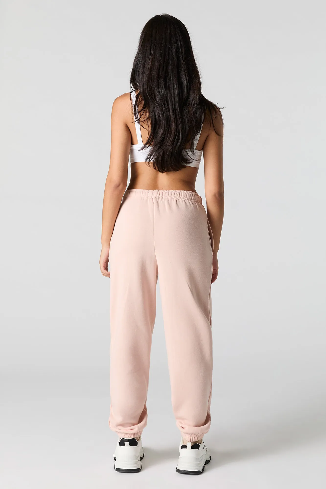 Solid Fleece Boyfriend Jogger sold by Urban Planet product image thumbnail 3