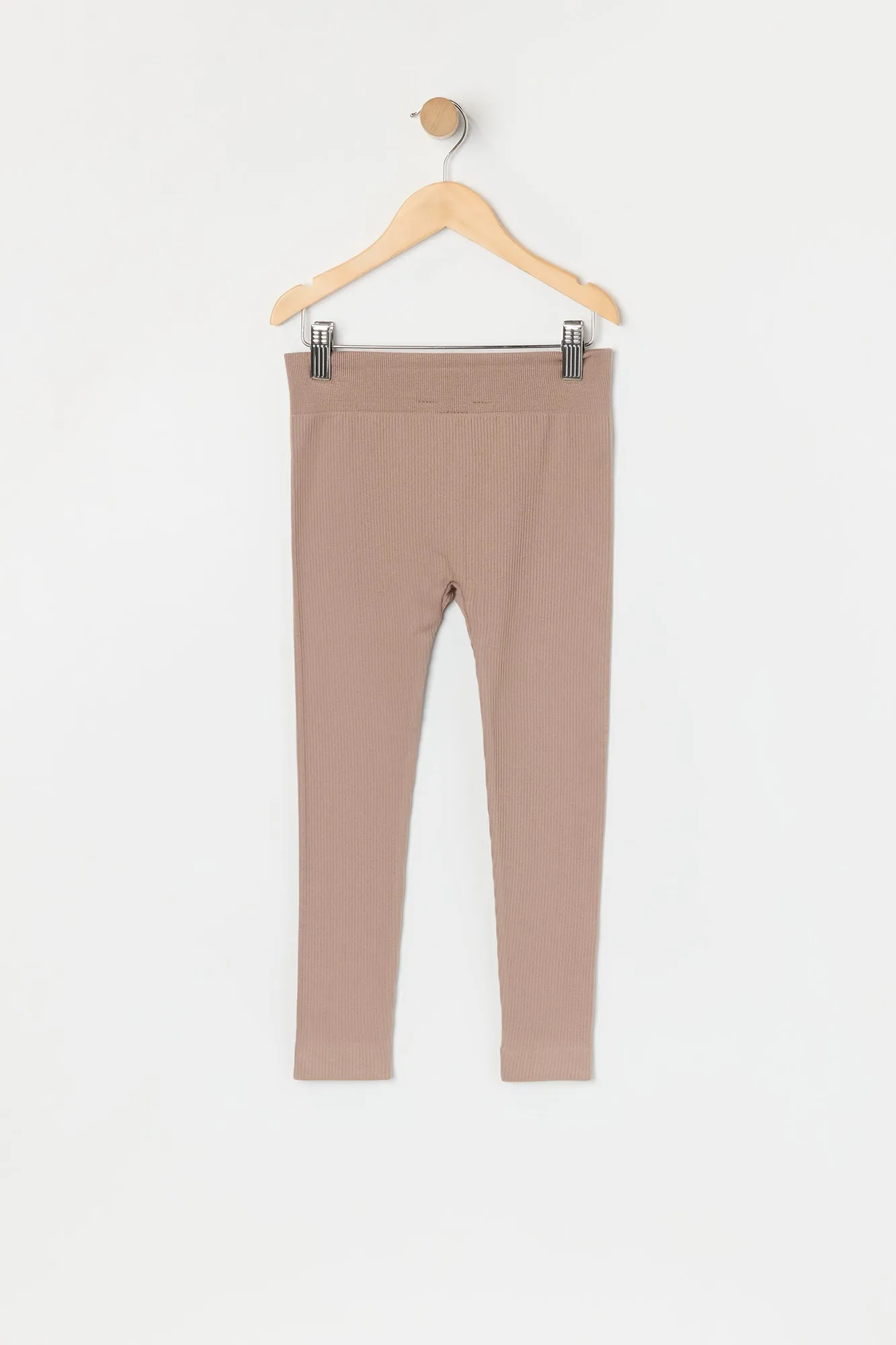 Legging côtelé uni sans couture pour fille sold by Urban Planet product image thumbnail 4