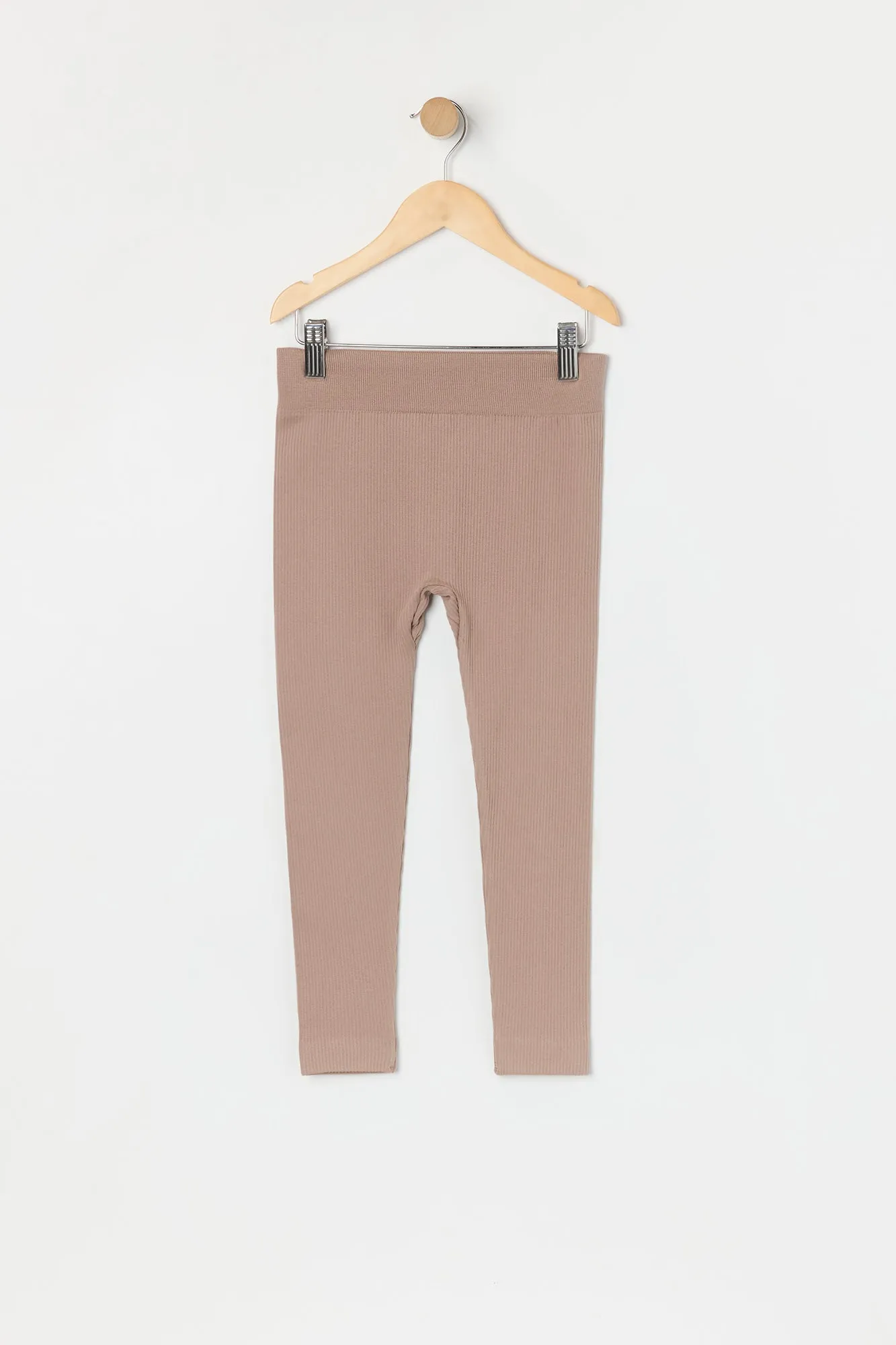 Legging côtelé uni sans couture pour fille sold by Urban Planet product image thumbnail 3