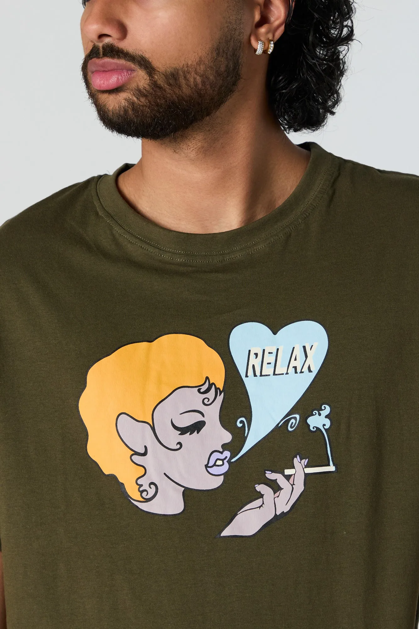 Relax Graphic T-Shirt sold by Urban Planet