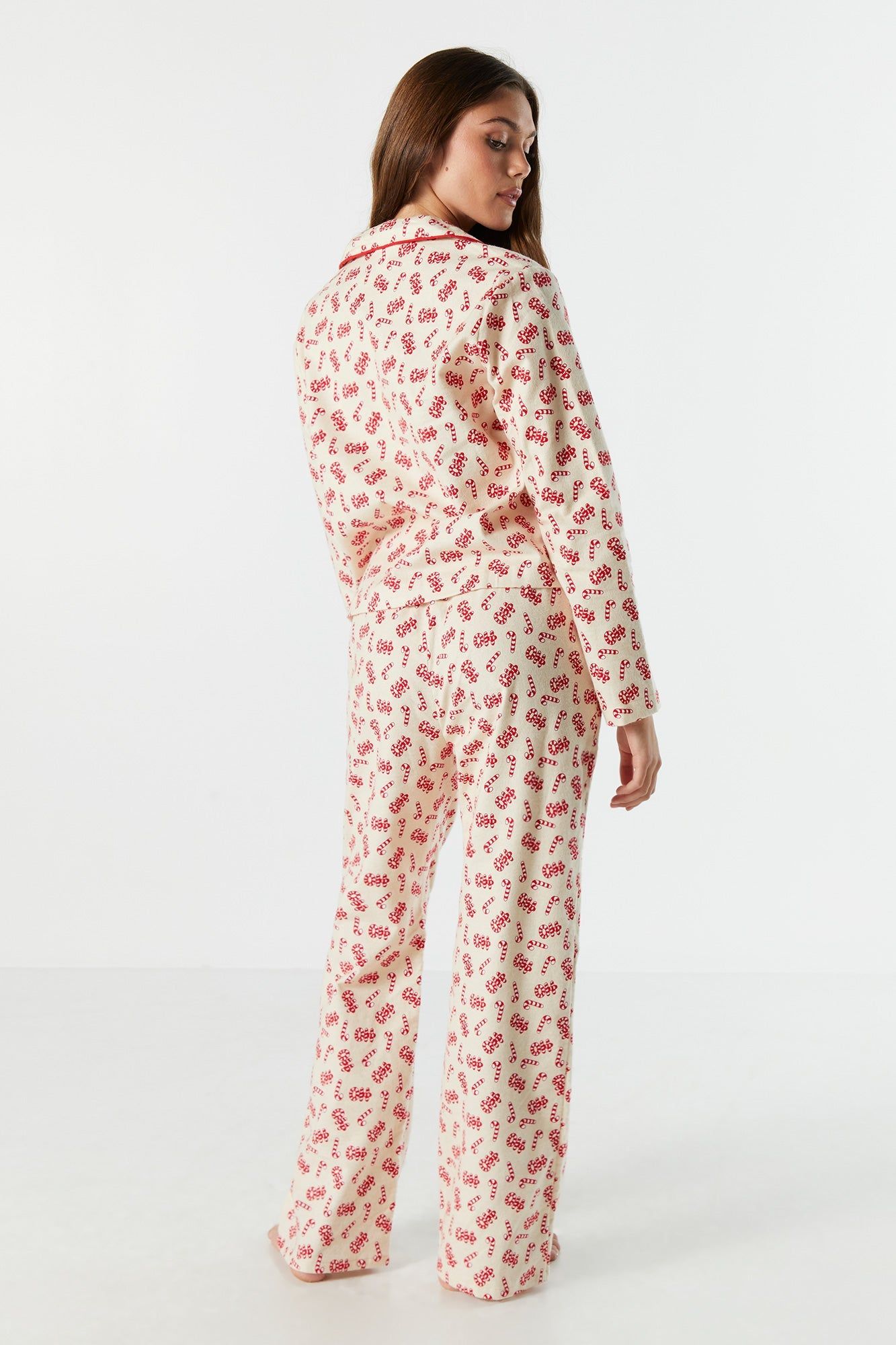 Printed Flannel Pajama Pant sold by Urban Planet product image thumbnail 3