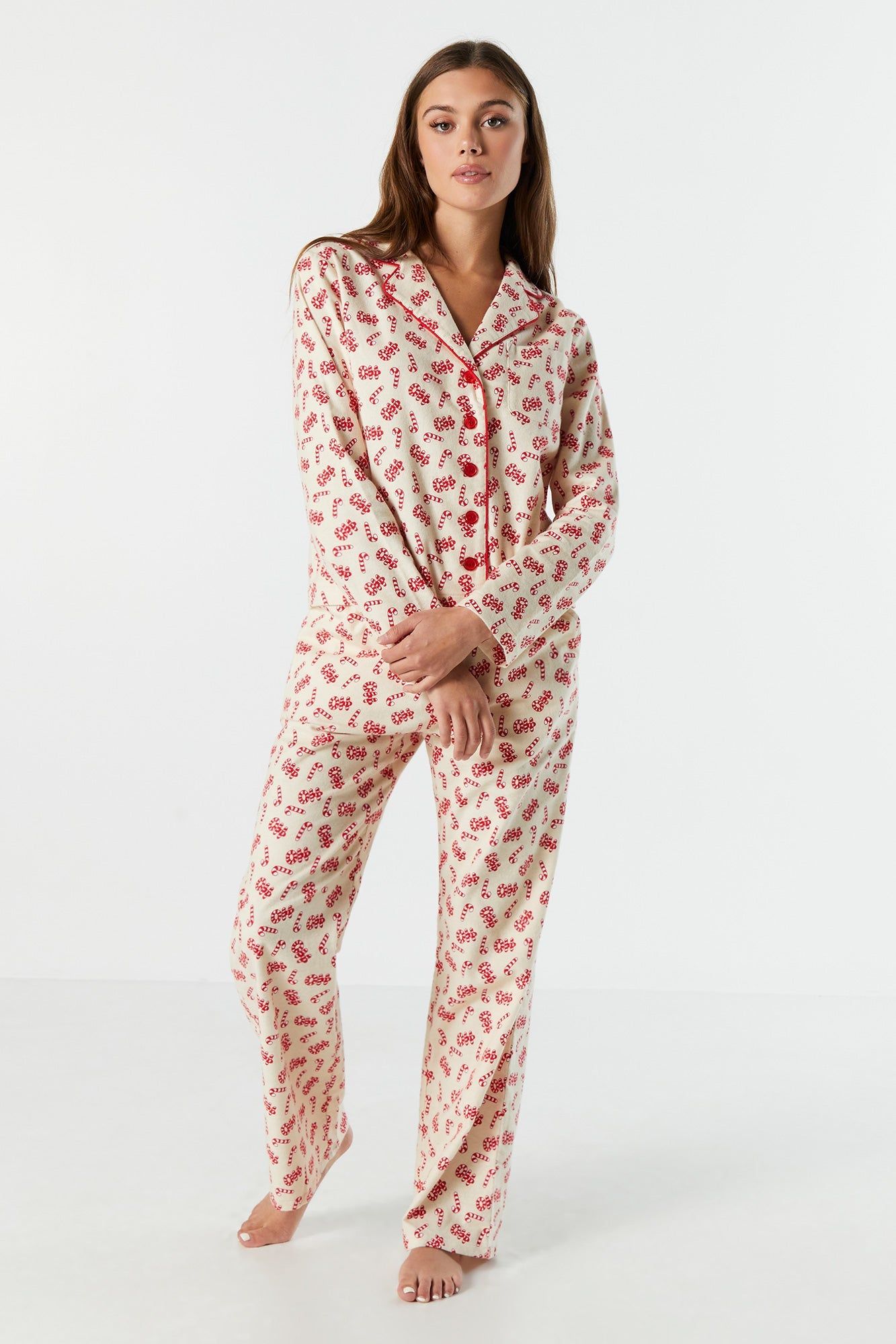 Printed Flannel Pajama Pant sold by Urban Planet