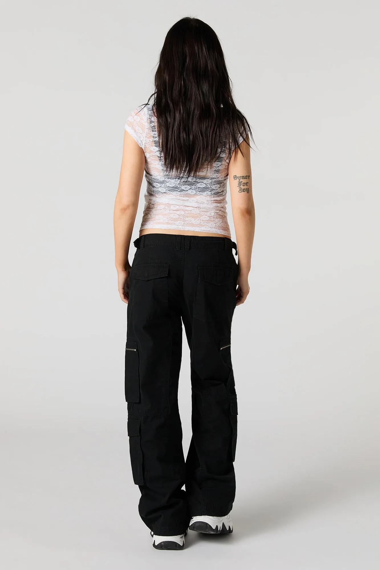 Pantalon cargo avec poche à fermeture à glissière sold by Urban Planet product image thumbnail 4