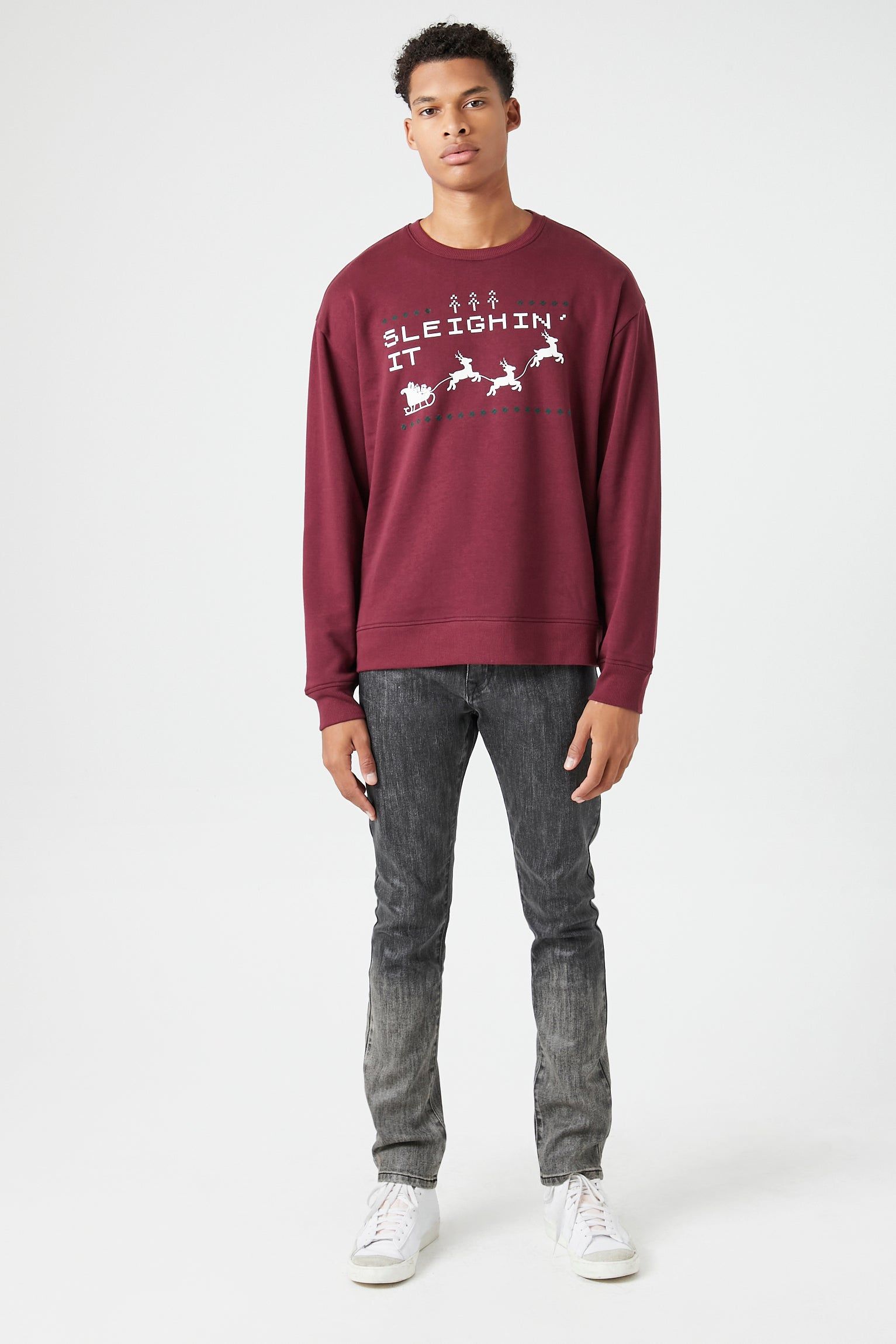 Pull à imprimé Sleighin It sold by Urban Planet product image thumbnail 5