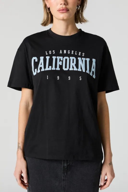 California 1995 Graphic Boyfriend T-Shirt sold by Urban Planet