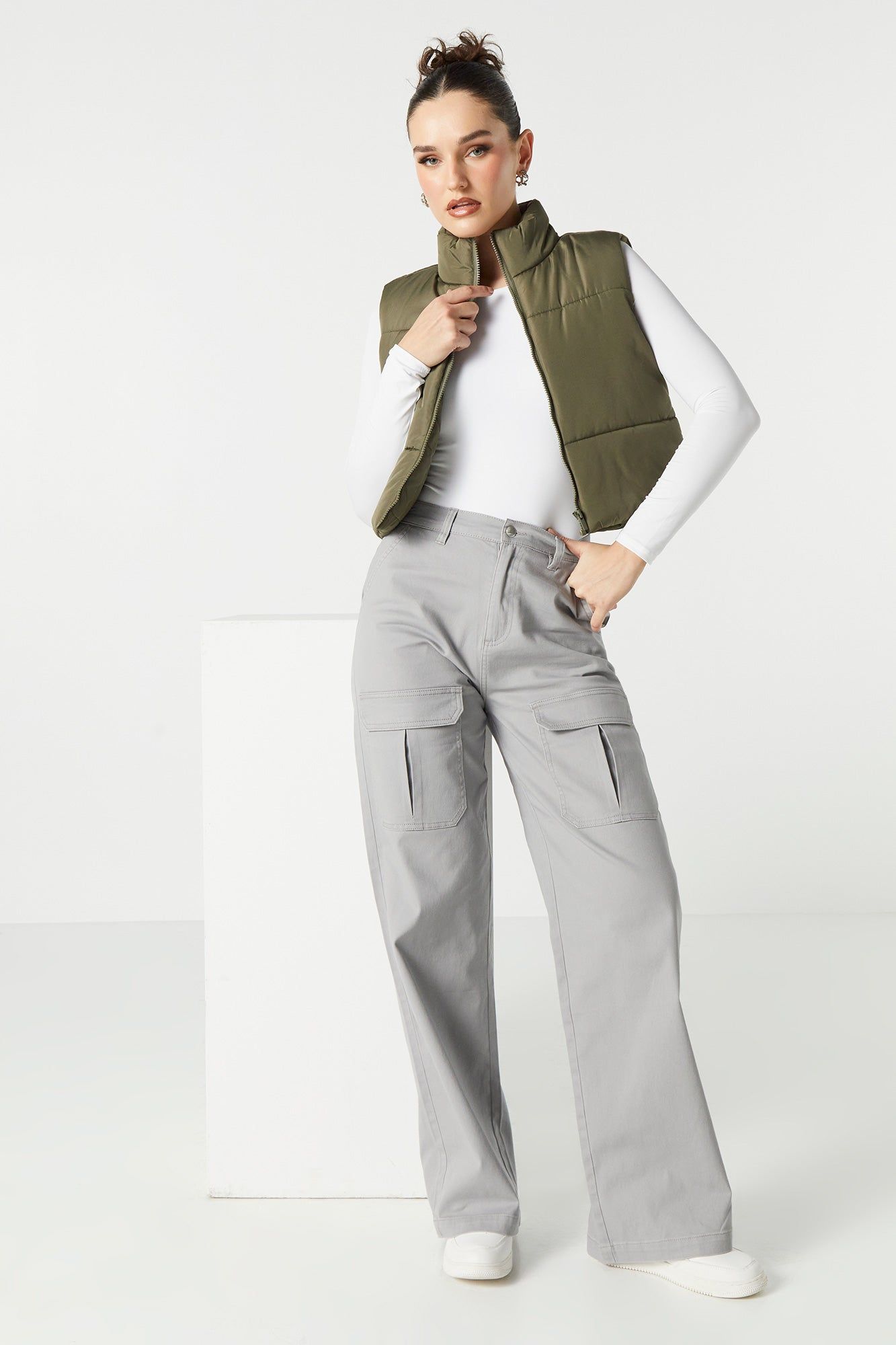 Puffer Vest sold by Urban Planet product image thumbnail 3