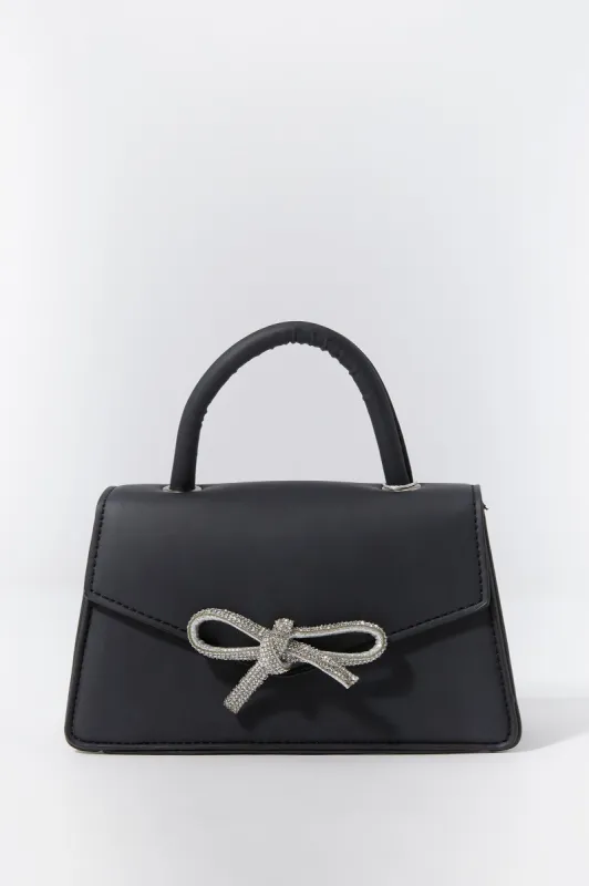 Rhinestone Bow Purse sold by Urban Planet