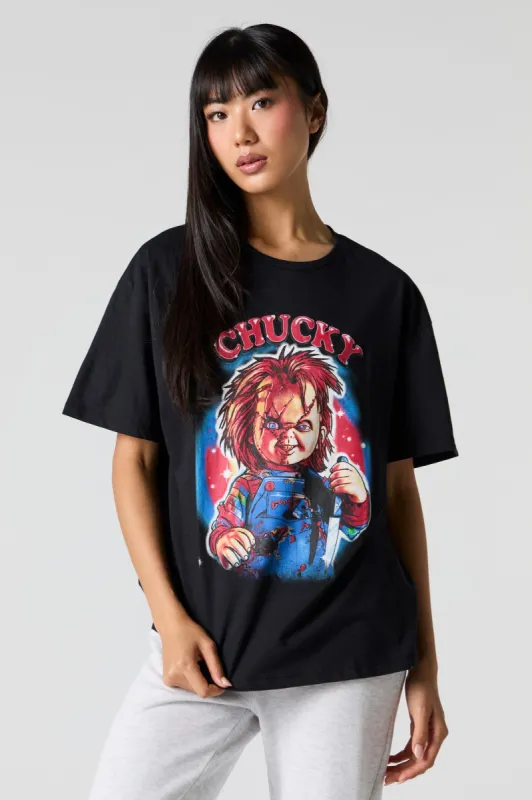 T-shirt à imprimé Chucky sold by Urban Planet