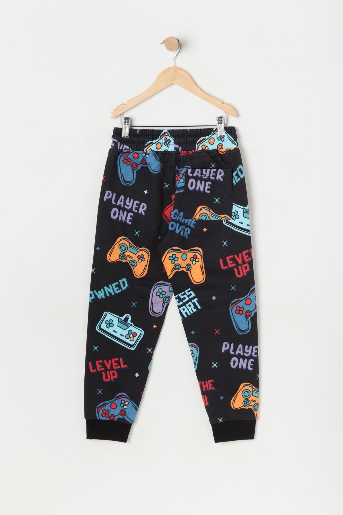 Boys Gamer Graphic Fleece Jogger sold by Urban Planet product image thumbnail 2