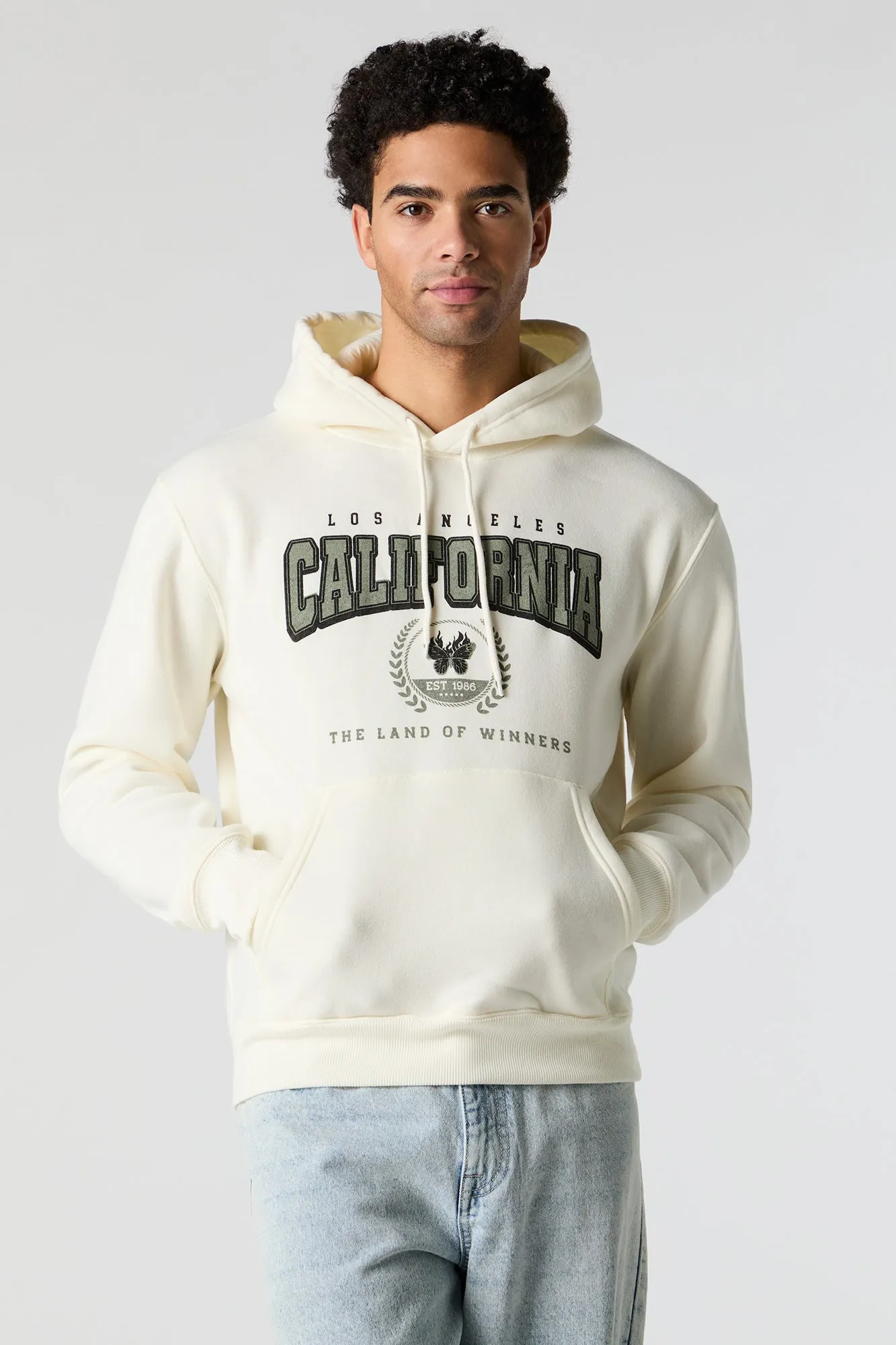 California Graphic Fleece Hoodie sold by Urban Planet