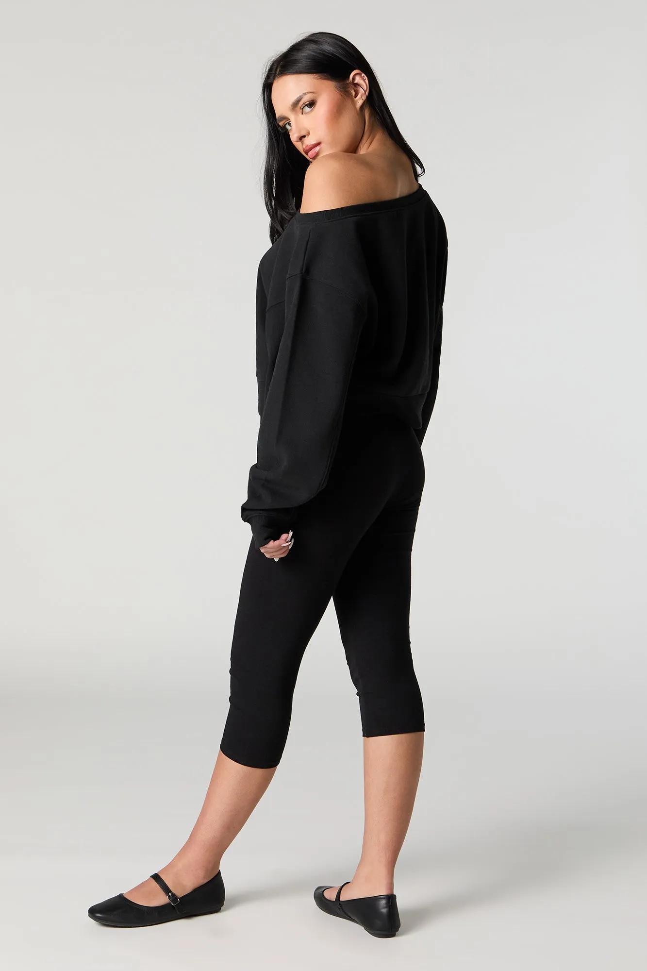 Cropped Legging sold by Urban Planet product image thumbnail 3