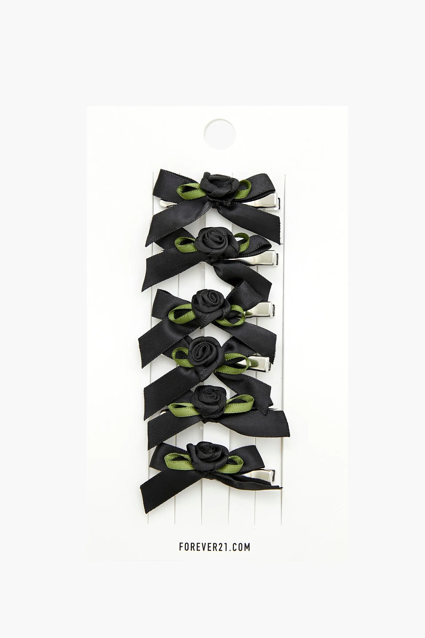 Rosette Bow Hair Clip Set sold by Urban Planet product image thumbnail 3