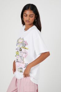 T-shirt à imprimé Hello Kitty Racer sold by Urban Planet