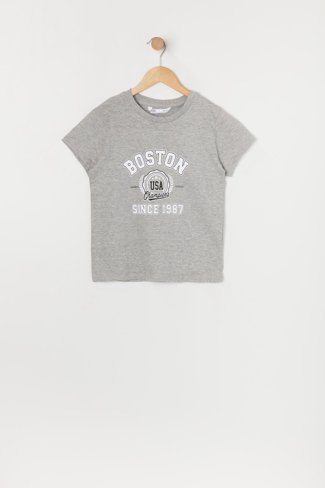 Girls Boston Graphic T-Shirt sold by Urban Planet