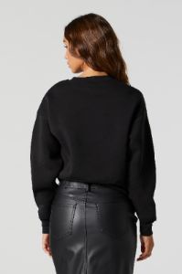 Snoopy Graphic Cropped Sweatshirt sold by Urban Planet