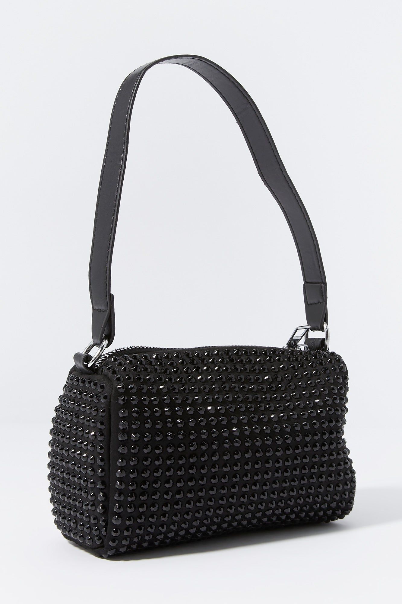 Rhinestone Studded Crossbody Purse sold by Urban Planet product image thumbnail 3
