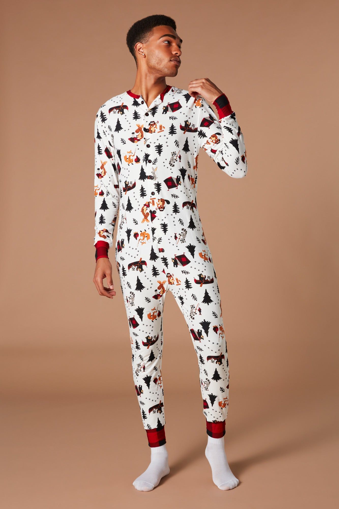 Combinaison Fammy Jammies unisexe à imprimé Forêt sold by Urban Planet