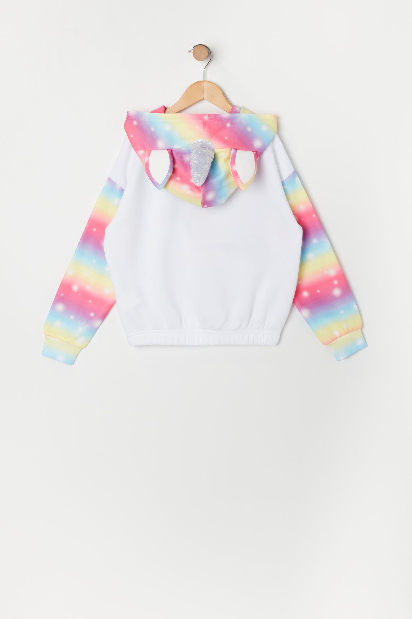 Girls Keep Shining Unicorn Character Hoodie sold by Urban Planet product image thumbnail 3