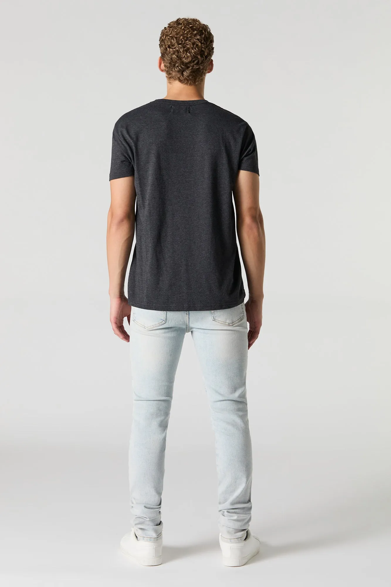 Stacked Moto Jean sold by Urban Planet product image thumbnail 5