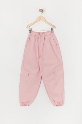 Girls Toggle Drawstring Cargo Jogger sold by Urban Planet