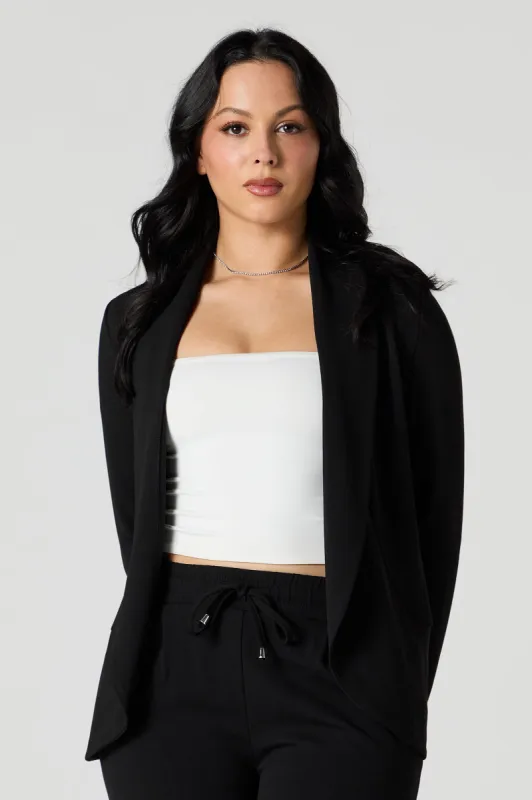 Blazer enveloppant en crêpe sold by Urban Planet