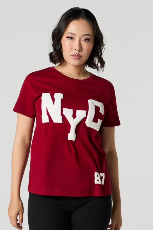 T-shirt à imprimé NYC Puff sold by Urban Planet