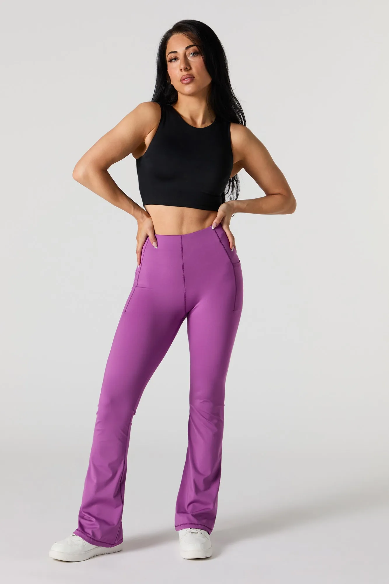 Active Side Pocket Flare Pant sold by Urban Planet product image thumbnail 5