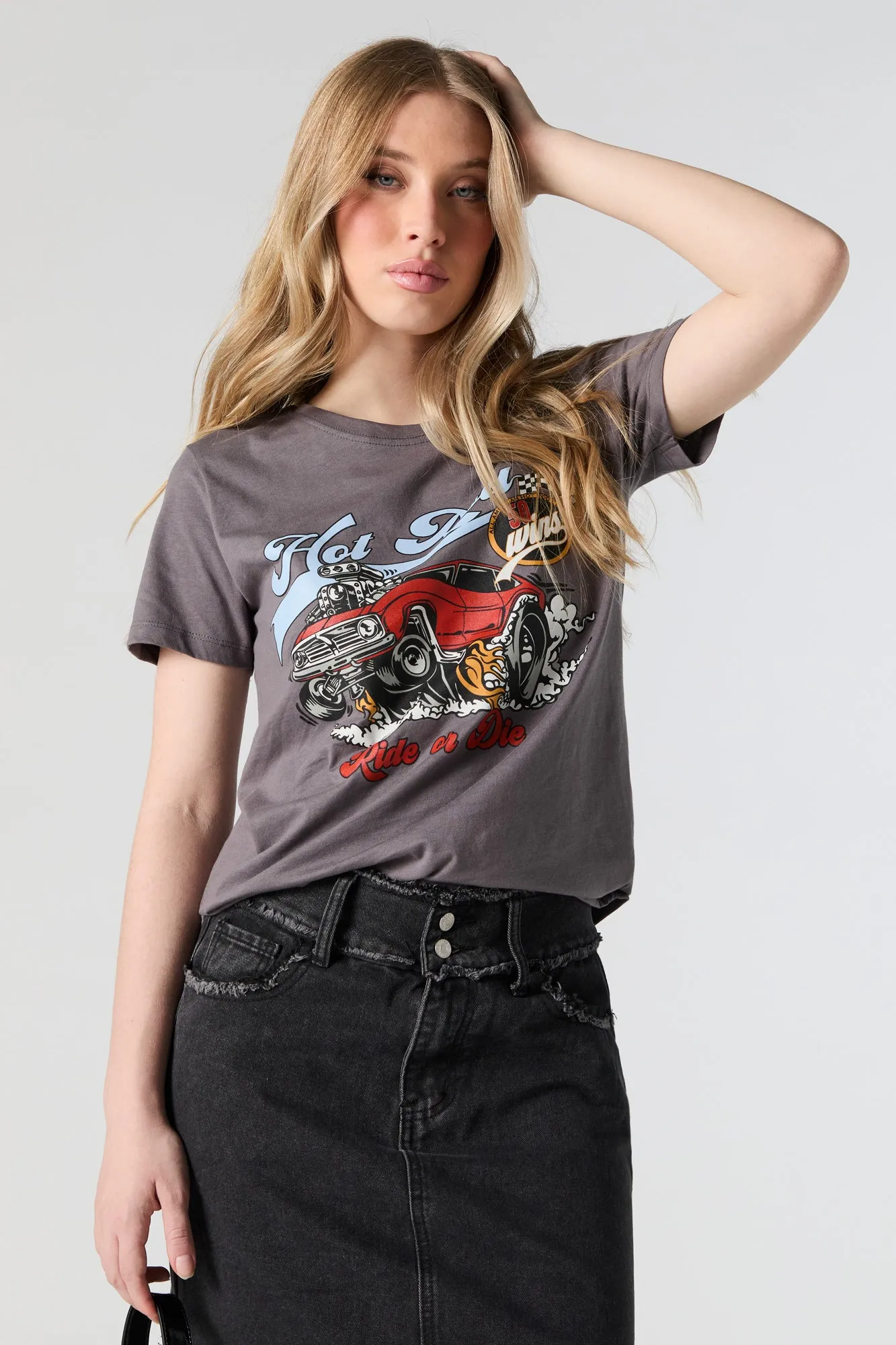Ride or Die Graphic T-Shirt sold by Urban Planet