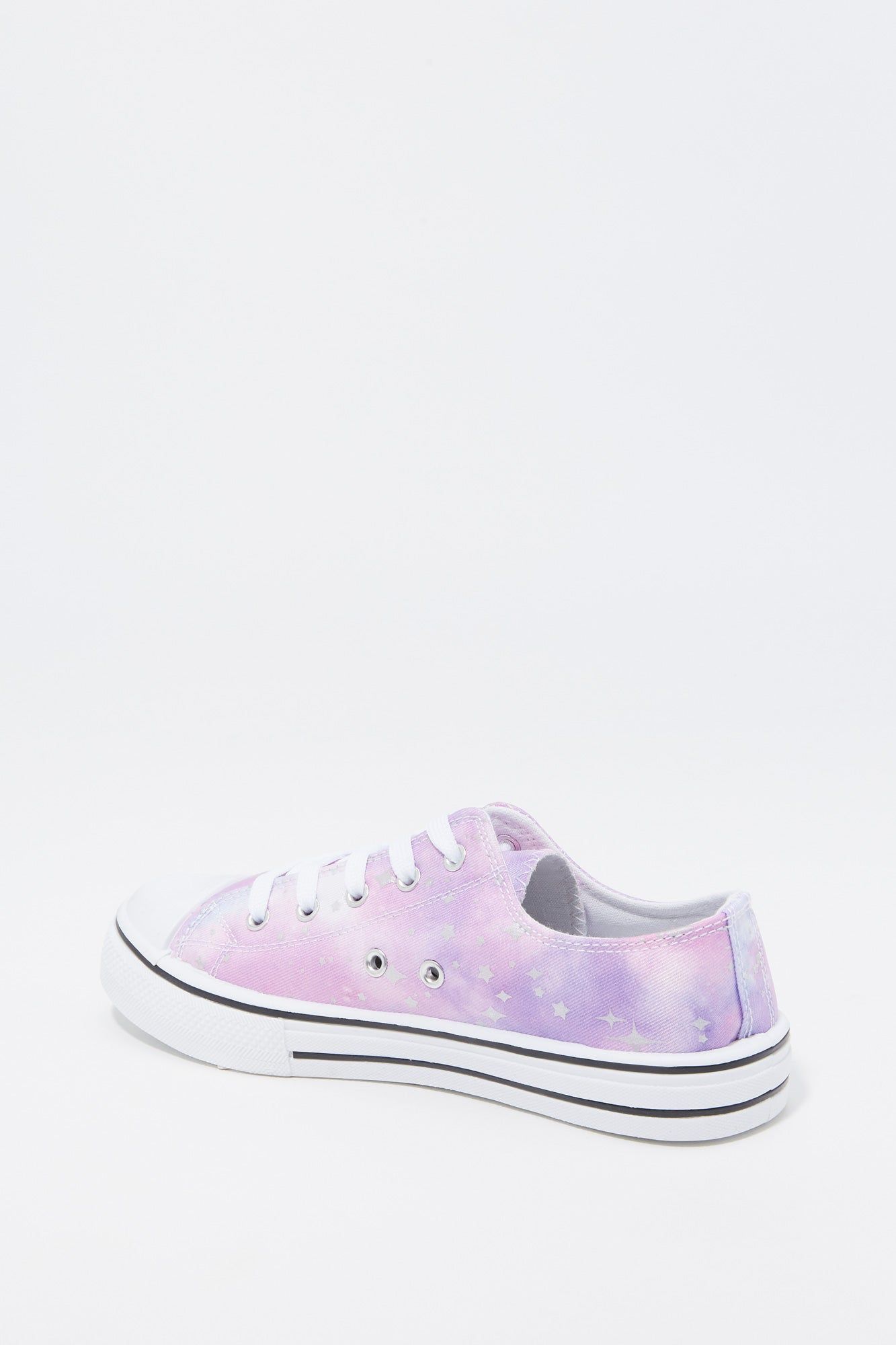 Girls Canvas Low Lace Up Sneaker sold by Urban Planet product image thumbnail 3
