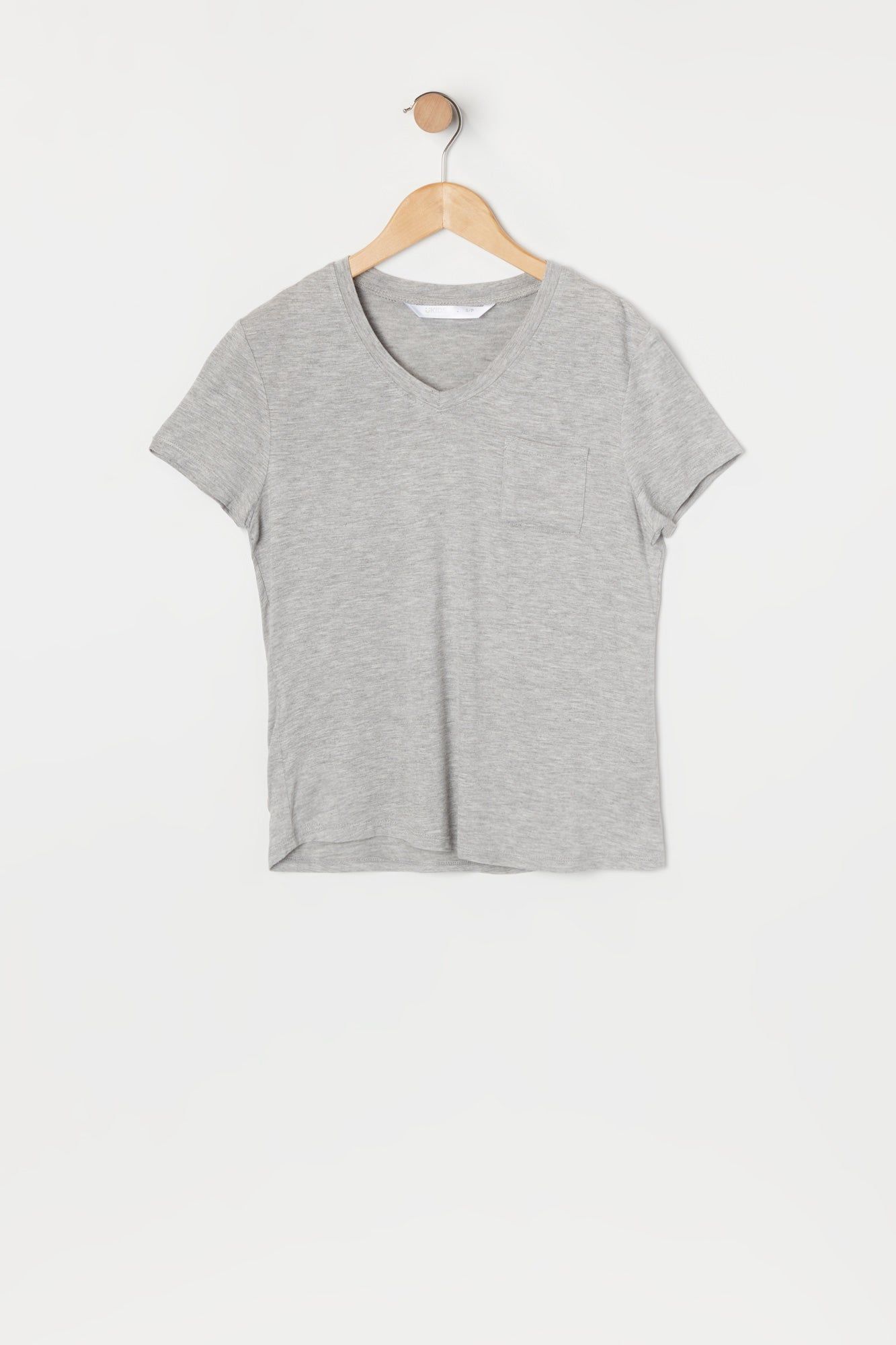 Girls Single Pocket Relaxed T-Shirt sold by Urban Planet product image thumbnail 5