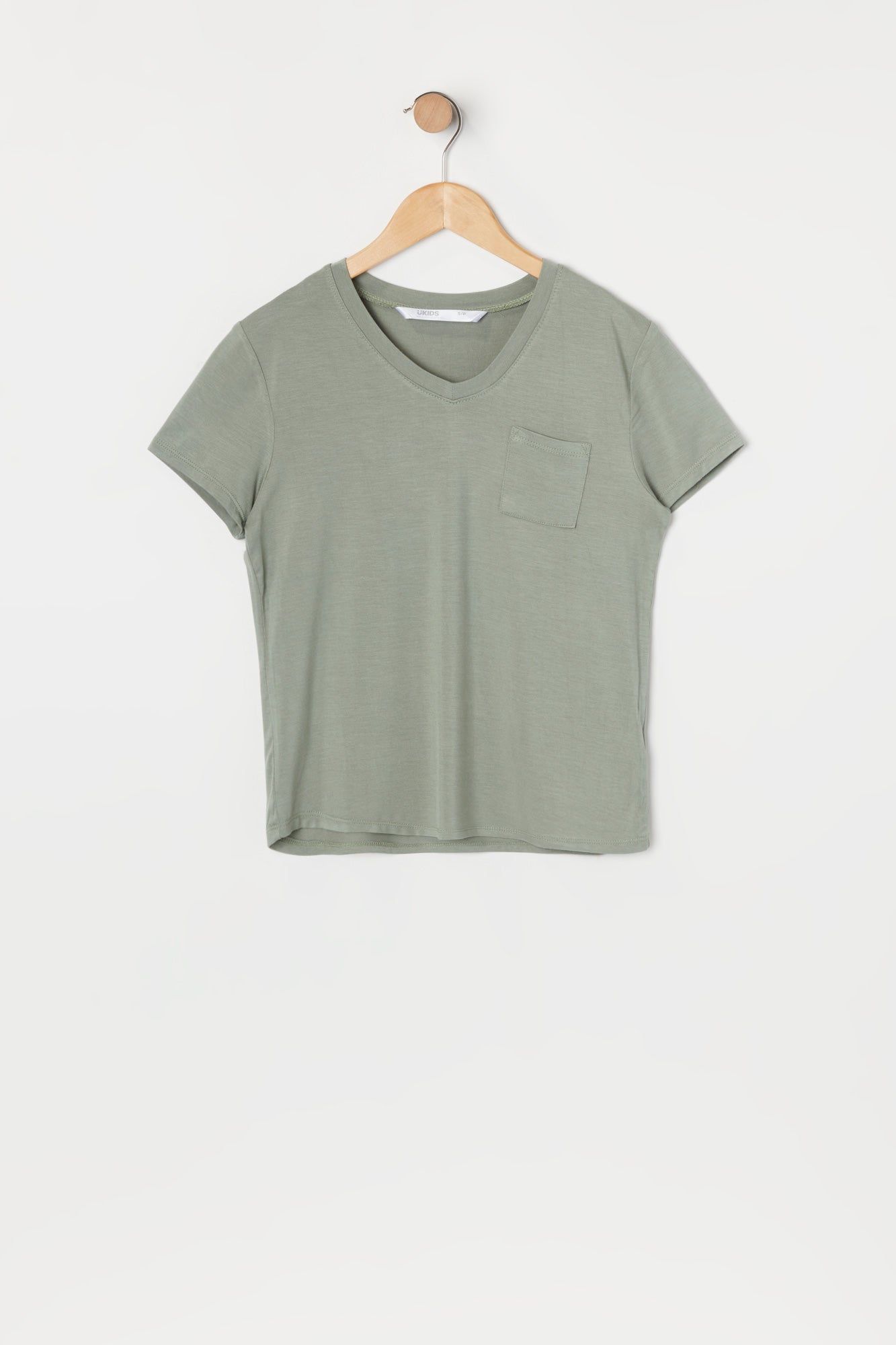 Girls Single Pocket Relaxed T-Shirt sold by Urban Planet product image thumbnail 9