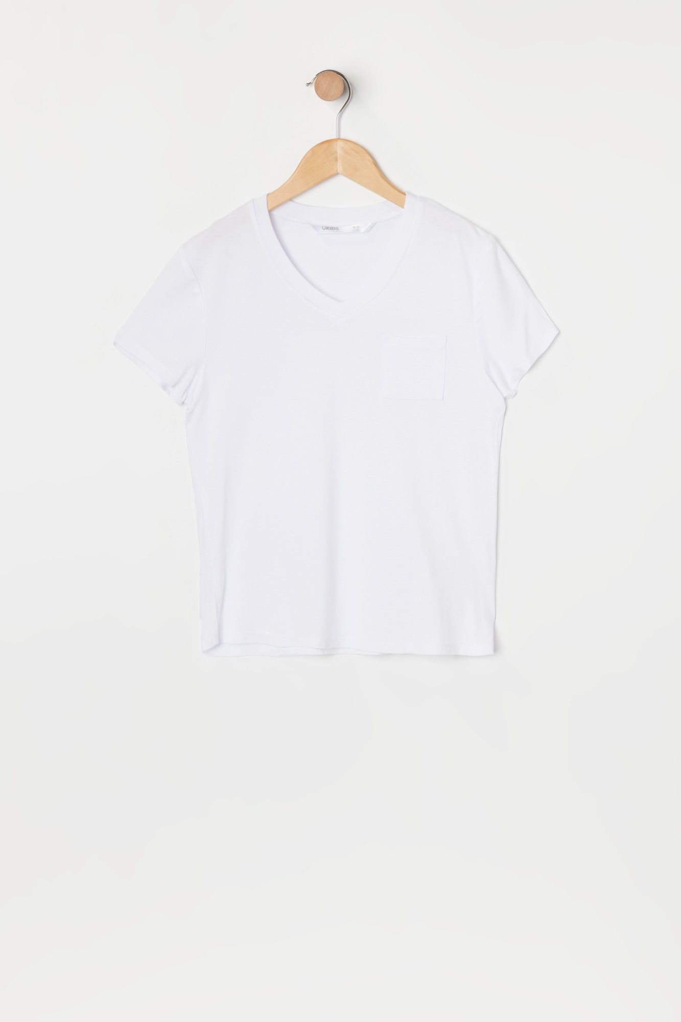 Girls Single Pocket Relaxed T-Shirt sold by Urban Planet product image thumbnail 7