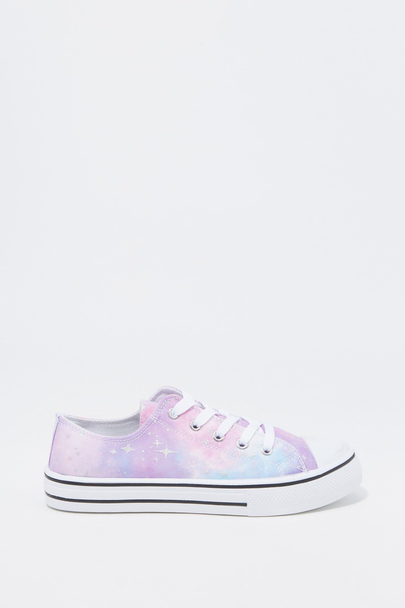 Girls Canvas Low Lace Up Sneaker sold by Urban Planet