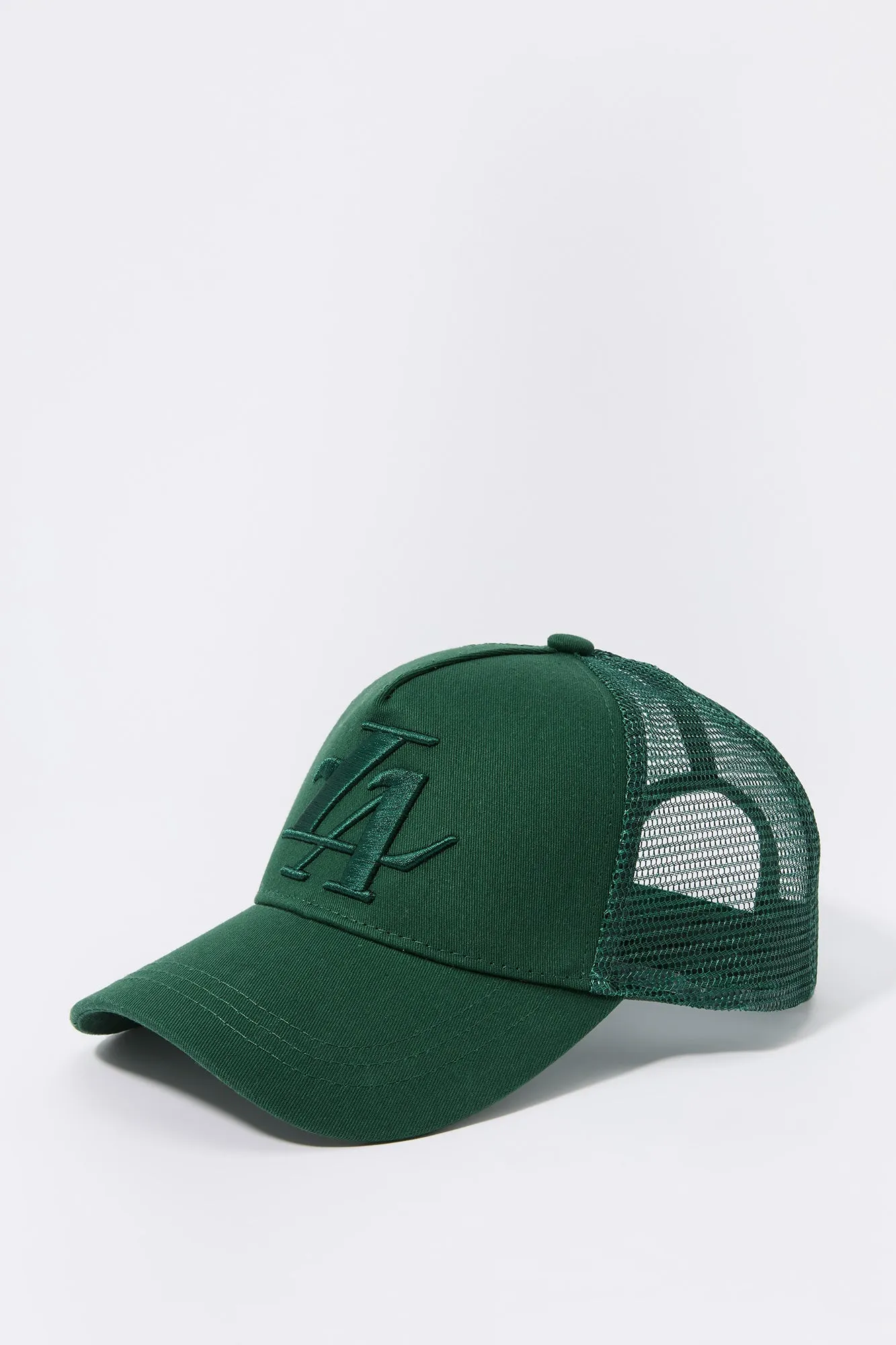 LA Embroidered Mesh Baseball Hat sold by Urban Planet product image thumbnail 2