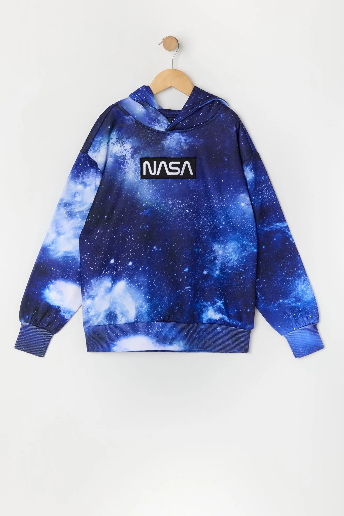 Haut à capuchon avec imprimé NASA Galaxy pour garçon sold by Urban Planet