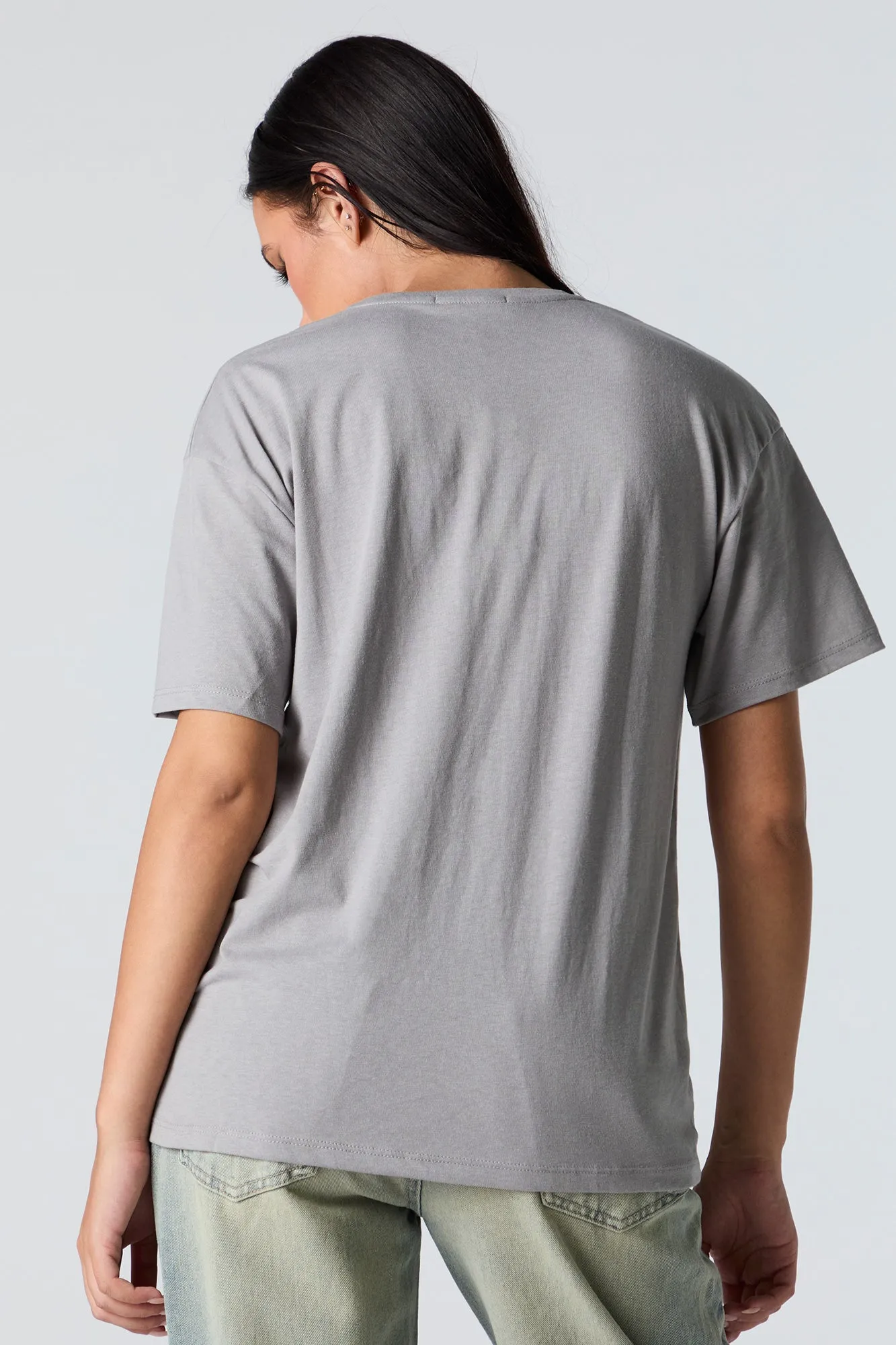 California Champions Graphic Boyfriend T-Shirt sold by Urban Planet product image thumbnail 3