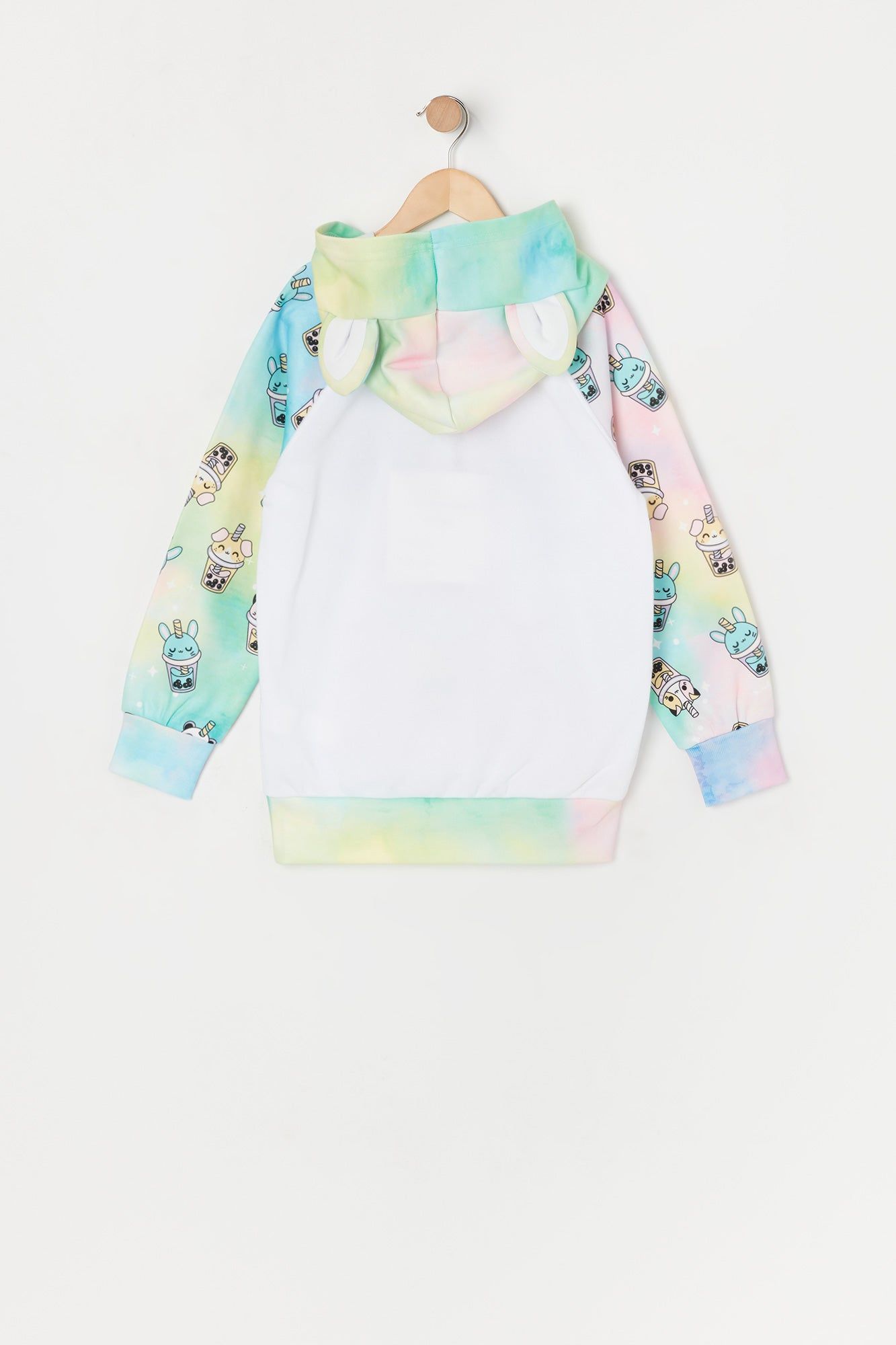 Girls Boba Cat Character Hoodie sold by Urban Planet product image thumbnail 3