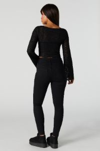 Ibiza Black Wash Push Up Skinny Jean sold by Urban Planet
