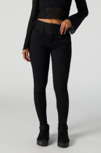 Ibiza Black Wash Push Up Skinny Jean sold by Urban Planet
