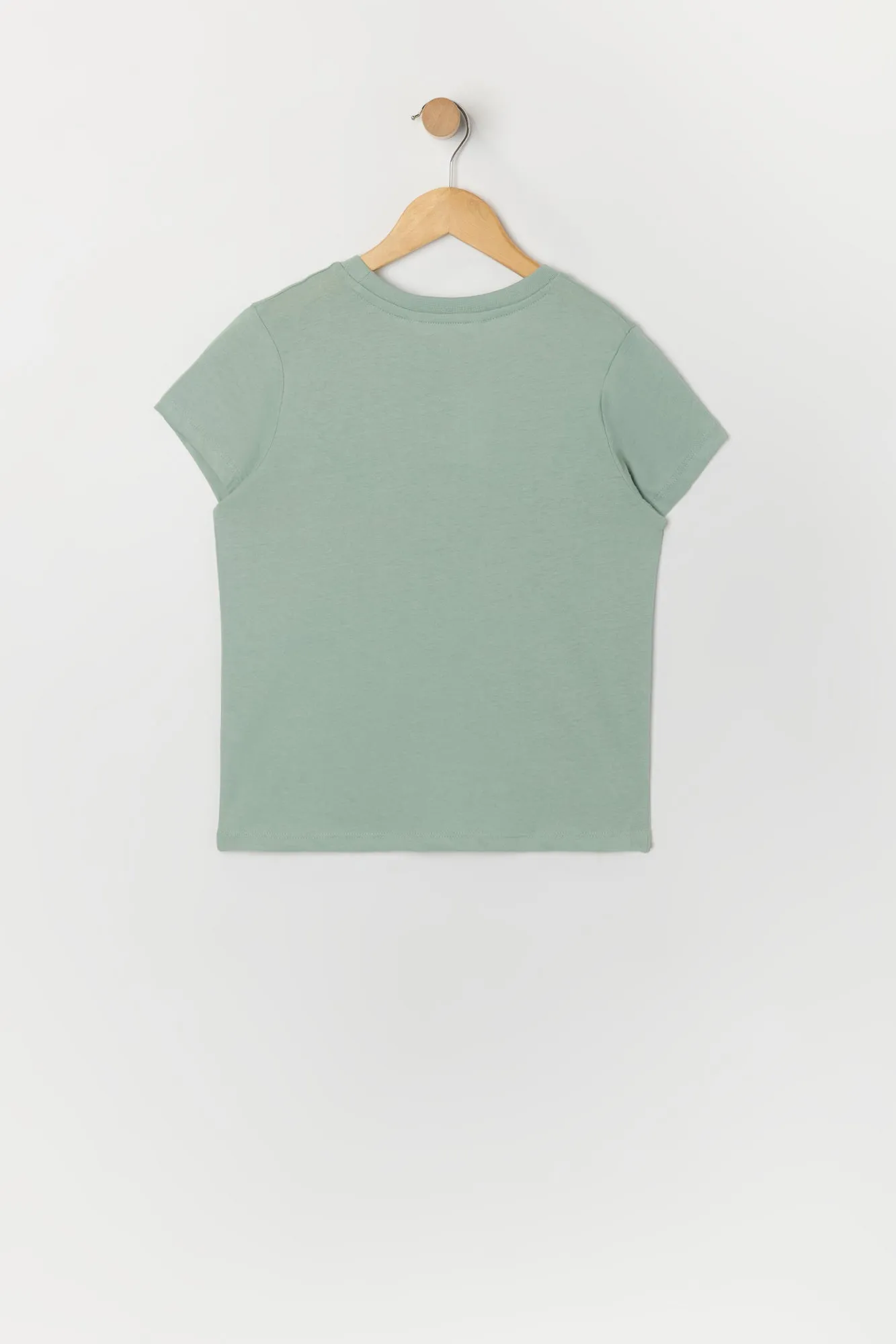 T-shirt à imprimé Brooklyn NY pour fille sold by Urban Planet product image thumbnail 2
