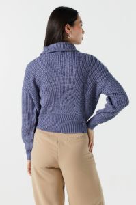 Knit Zip Quarter Zip Sweater sold by Urban Planet