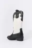 Black and White Cowboy Boot sold by Urban Planet