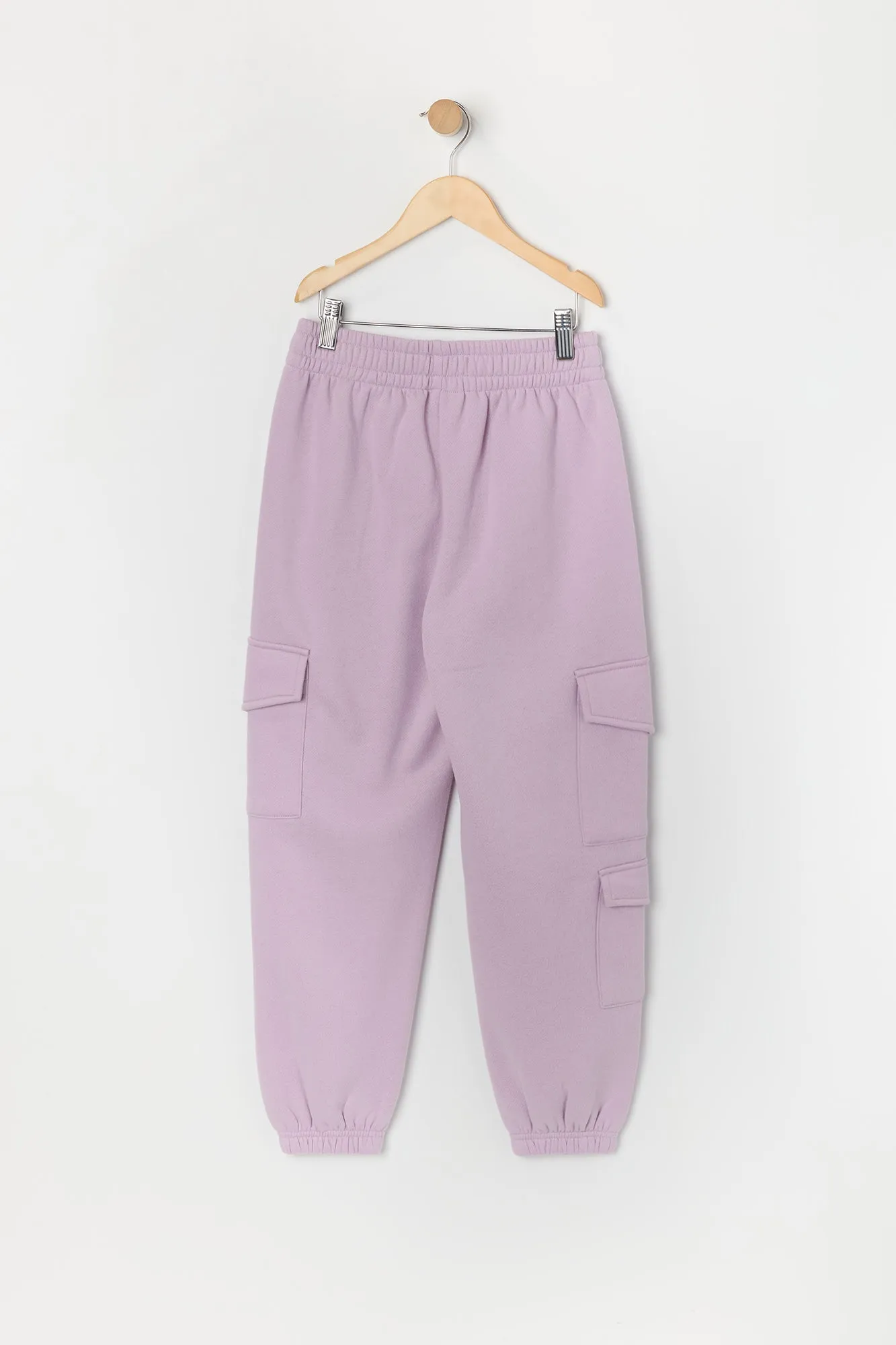 Girls Fleece Multi Pocket Cargo Jogger sold by Urban Planet product image thumbnail 2
