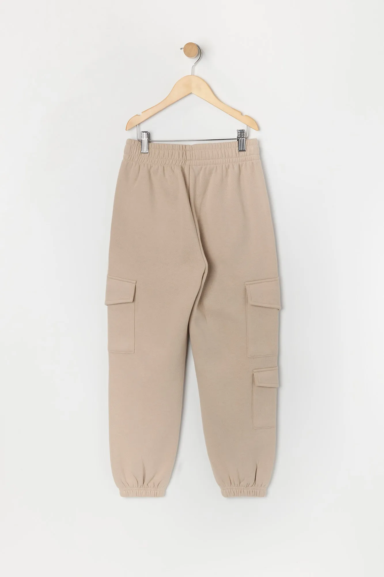 Girls Fleece Multi Pocket Cargo Jogger sold by Urban Planet product image thumbnail 4