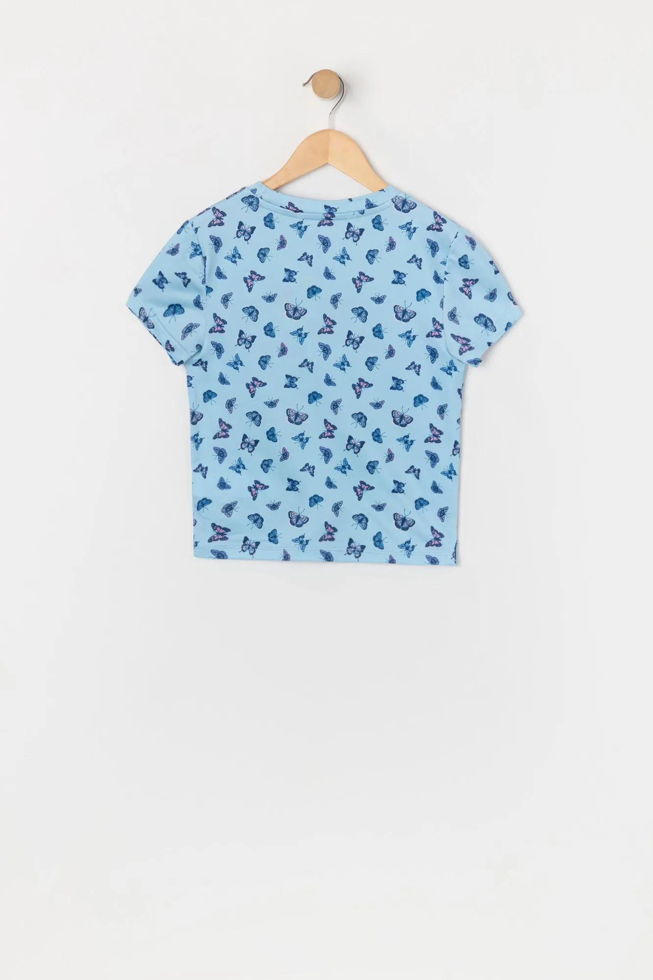 T-shirt à imprimé Papillon pour fille sold by Urban Planet product image thumbnail 2